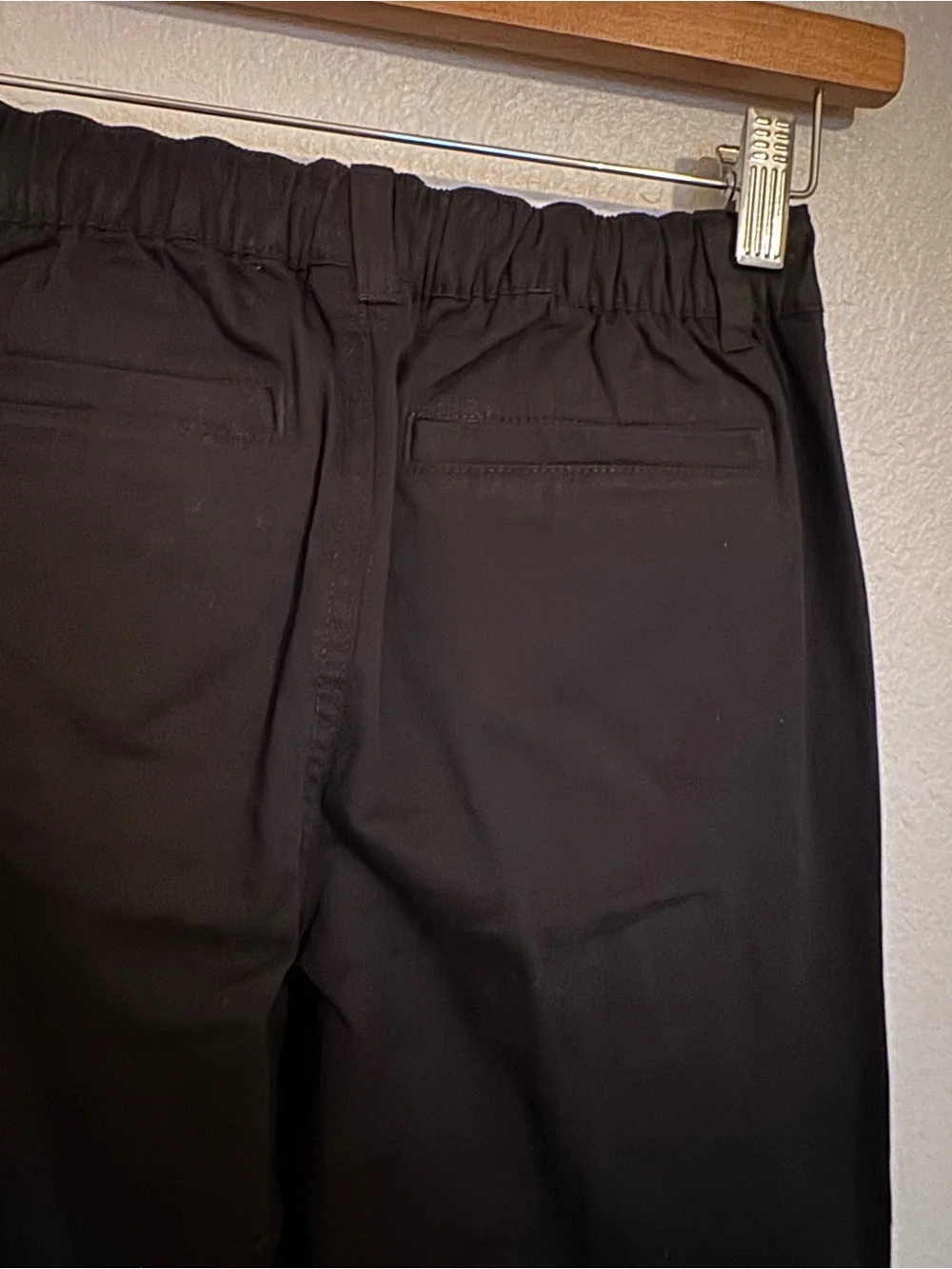 New art class Black Reinforced Knees Straight-Leg Kids Pants Size 10 Boys